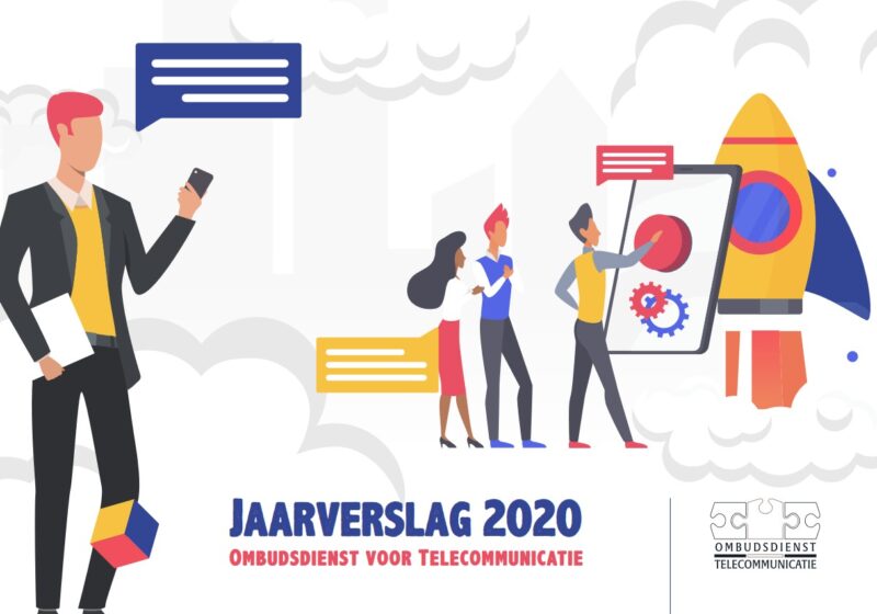 Jaarverslag 2020 van de Ombudsdienst voor telecommunicatie.
